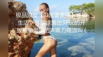 极品浪女【TJ淫妻笑笑】性福生活，喜欢绿露出3P玩的开放被单男操的声嘶力竭浪叫 (2)