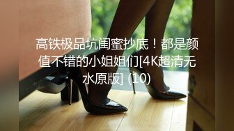 高铁极品坑闺蜜抄底！都是颜值不错的小姐姐们[4K超清无水原版] (10)