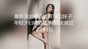 最新流出果贷逾期14位妹子 年轻少妇啤酒瓶子插B太疯狂了14 (1)