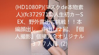 (HD1080P)(マスクde本物素人)(fc3729716)人生初カーSEX、野外露出に挑戦！！本編顔出し、中出し２回、『個人撮影』個撮完全オリジナル３７７人目  (2)