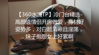 【360水滴TP】冷门台精选-高颜值情侣开房做爱，身材好姿势多，对白超清晰且淫荡，妹子抱怨女上好累啊