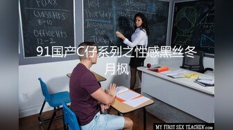 91国产C仔系列之性感黑丝冬月枫